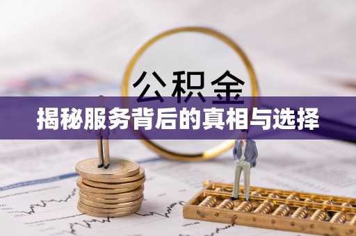 梅山揭秘服务背后的真相与选择