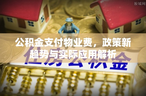 梅山公积金支付物业费，政策新趋势与实际应用解析