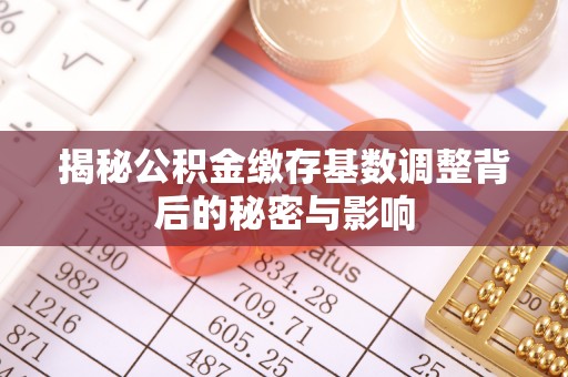 梅山揭秘公积金缴存基数调整背后的秘密与影响