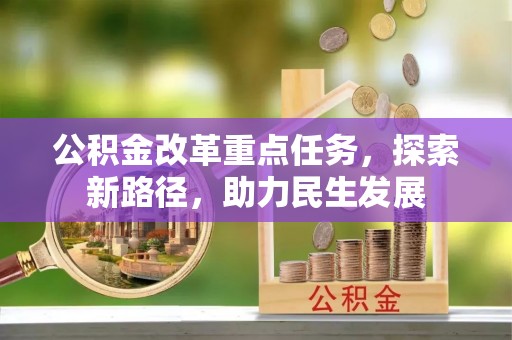 梅山公积金改革重点任务，探索新路径，助力民生发展