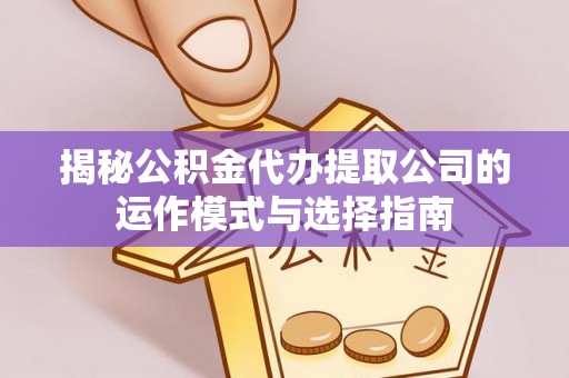 梅山揭秘公积金代办提取公司的运作模式与选择指南