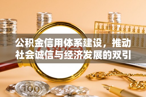 梅山公积金信用体系建设，推动社会诚信与经济发展的双引擎