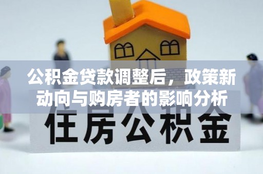 梅山公积金贷款调整后，政策新动向与购房者的影响分析
