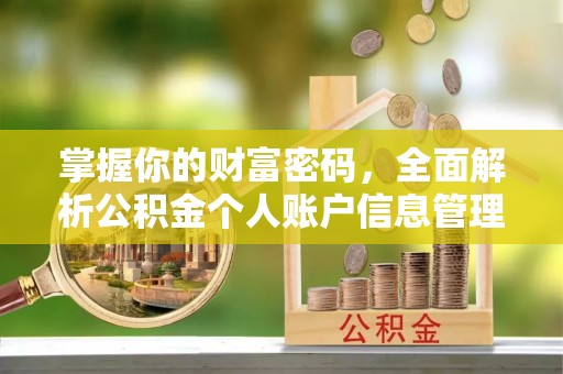 梅山掌握你的财富密码，全面解析公积金个人账户信息管理与优化
