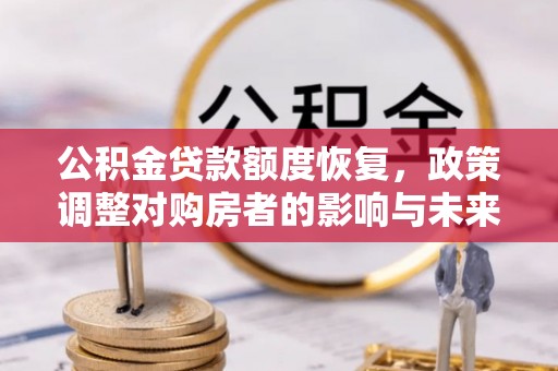 梅山公积金贷款额度恢复，政策调整对购房者的影响与未来展望