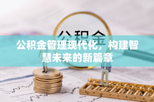 梅山公积金管理现代化，构建智慧未来的新篇章