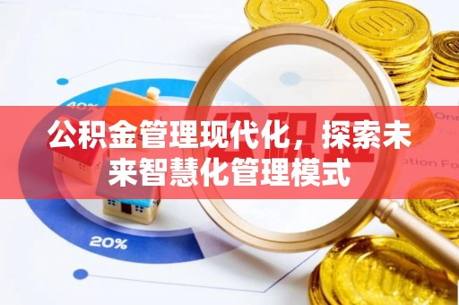 梅山公积金管理现代化，探索未来智慧化管理模式