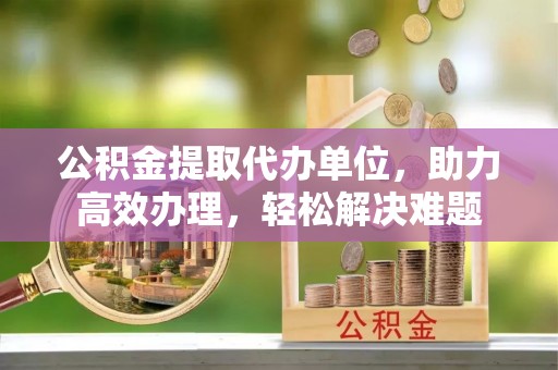 梅山公积金提取代办单位，助力高效办理，轻松解决难题