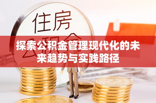 梅山探索公积金管理现代化的未来趋势与实践路径