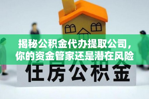 梅山揭秘公积金代办提取公司，你的资金管家还是潜在风险？