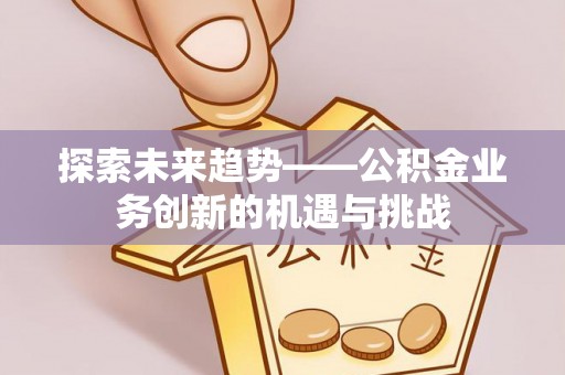 梅山探索未来趋势——公积金业务创新的机遇与挑战