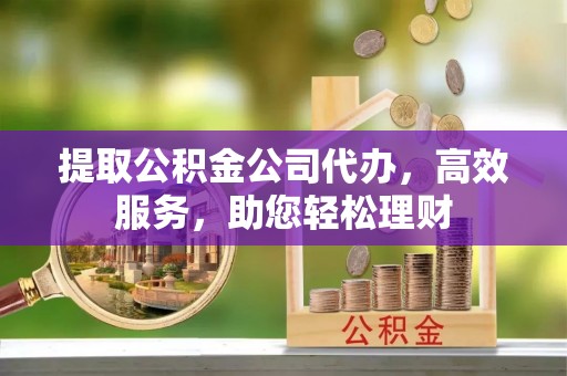 梅山提取公积金公司代办，高效服务，助您轻松理财