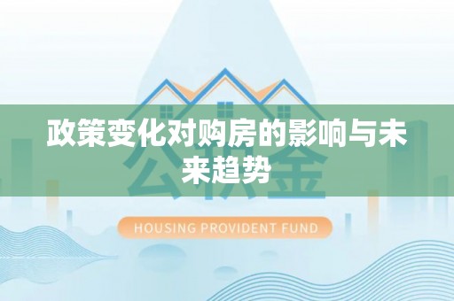 梅山政策变化对购房的影响与未来趋势