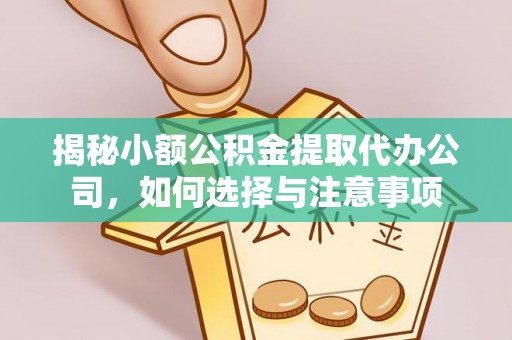 梅山揭秘小额公积金提取代办公司，如何选择与注意事项
