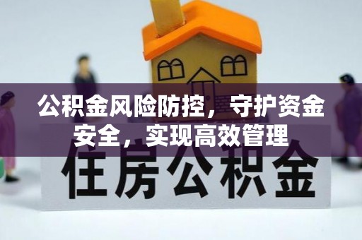 梅山公积金风险防控，守护资金安全，实现高效管理