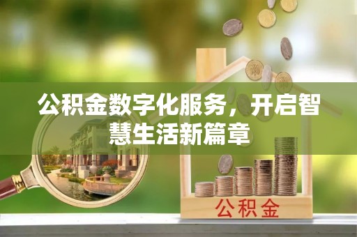梅山公积金数字化服务，开启智慧生活新篇章
