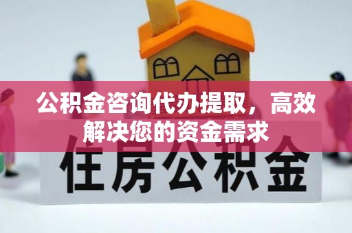 梅山公积金咨询代办提取，高效解决您的资金需求