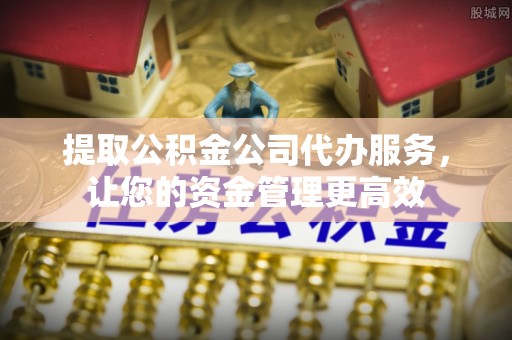 梅山提取公积金公司代办服务，让您的资金管理更高效