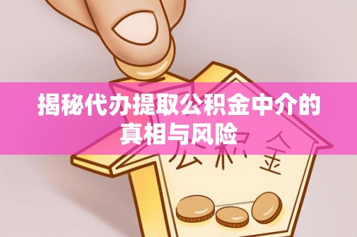 梅山揭秘代办提取公积金中介的真相与风险