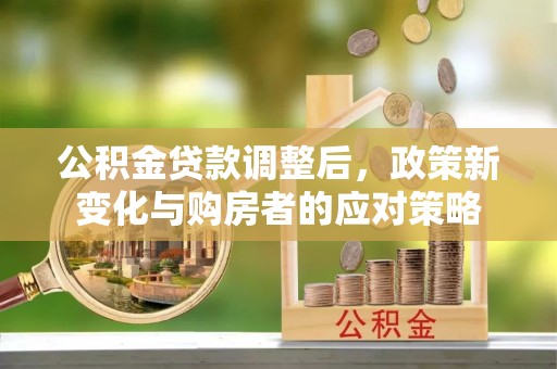 梅山公积金贷款调整后，政策新变化与购房者的应对策略