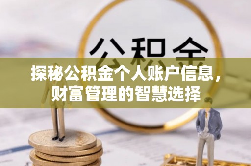 梅山探秘公积金个人账户信息，财富管理的智慧选择