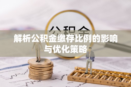 梅山解析公积金缴存比例的影响与优化策略